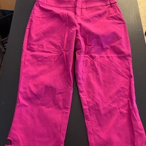 Fushia Capris - Sz Petite M